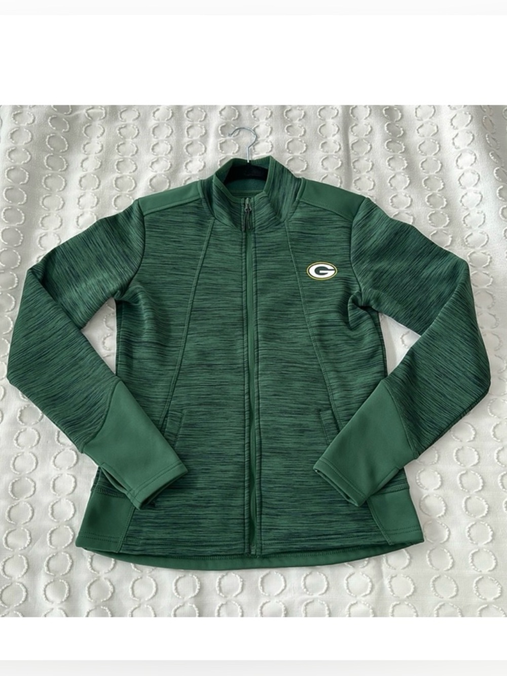 NFL Team Apparel Women’s Green Bay Packers Full-Zip Jacket Size S